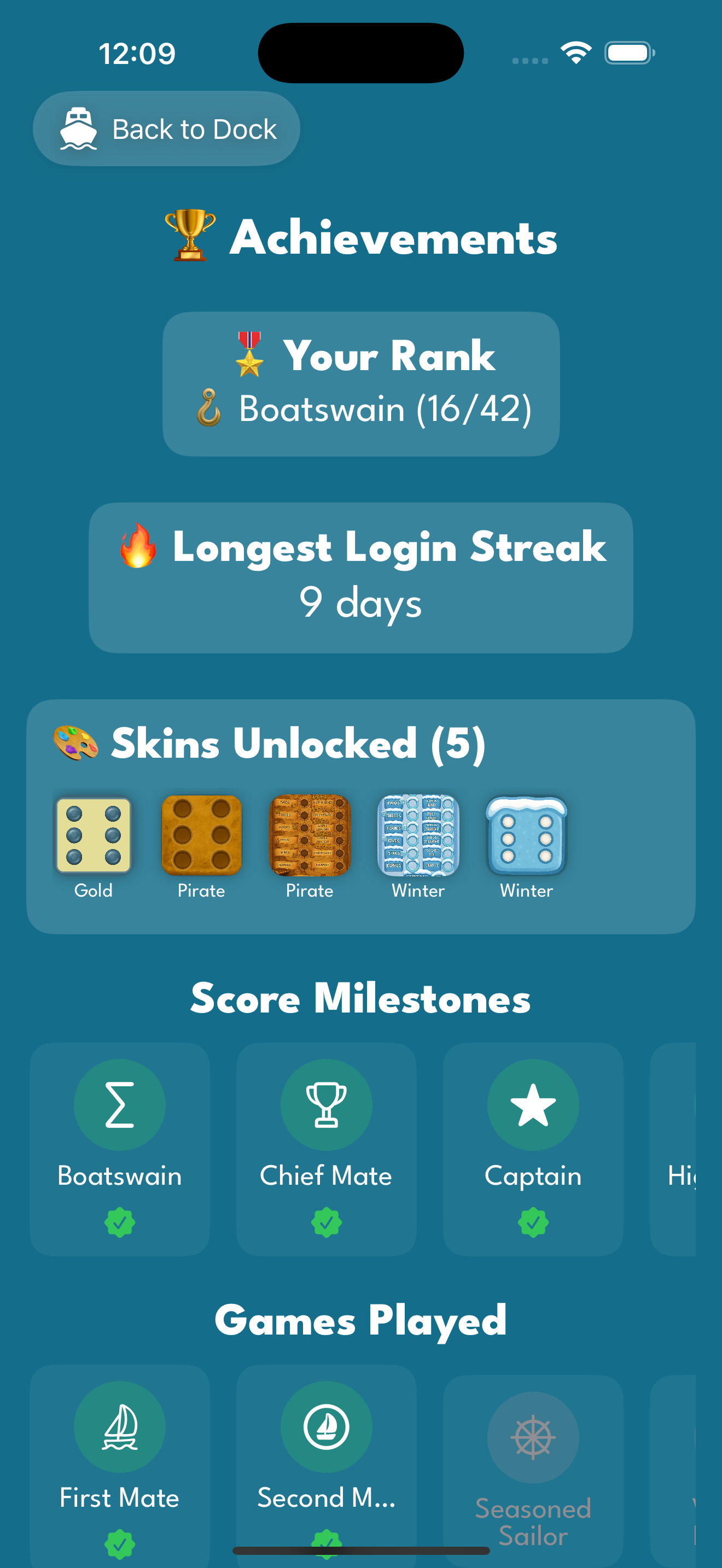 Achievements Screenshot